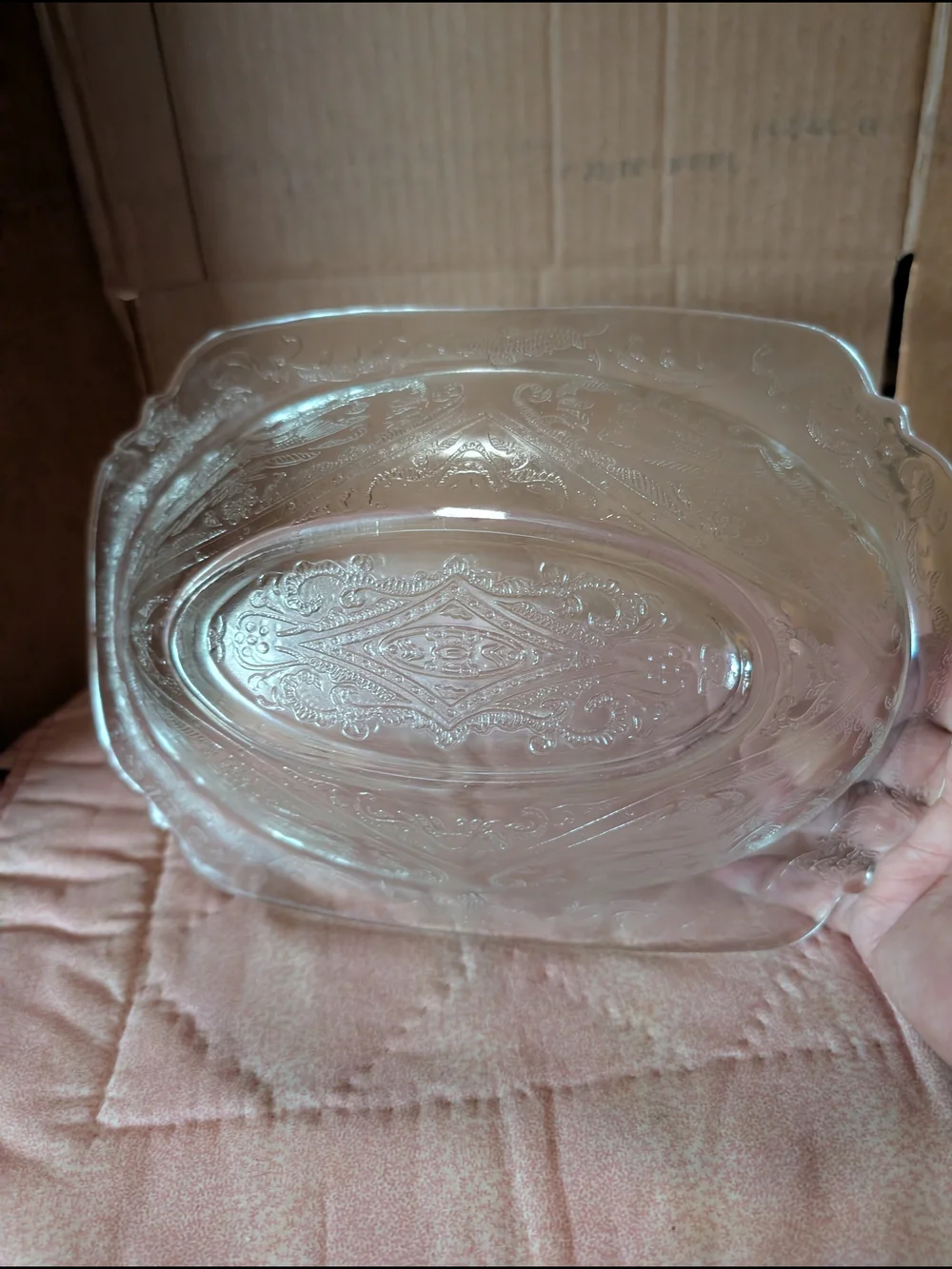federal glass elegant clear